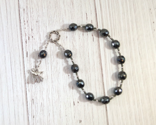 Anubis Pocket Prayer Beads: Egyptian God of the Underworld and the Afterlife, Guardian of the Dead