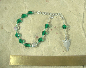 Lugh Prayer Bead Bracelet: Irish Celtic God of All Arts and Skills