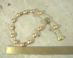 Zywia (Ziva) Pocket Prayer Beads: Slavic Goddess of Life, Fertility, Motherhood
