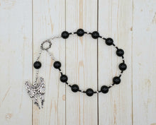 Nemesis Pocket Prayer Beads in Golden Obsidian: Greek Goddess of Vengeance and Retribution, Punisher of Those who have Evaded Justice