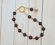 Aphrodite Pocket Prayer Beads in Garnet: Greek Goddess of Love and Beauty