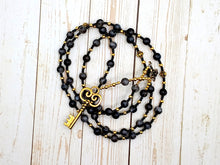 Hekate (Hecate) Prayer Bead Necklace in Labradorite: Greek Goddess of Magic, Witchcraft