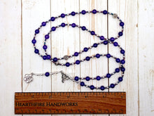 Hypnos Prayer Bead Necklace in Amethyst: Greek God of Sleep