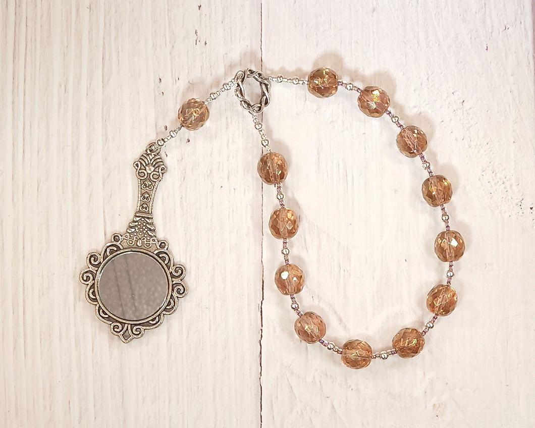 Aglaia Pocket Prayer Beads: Greek Goddess, Grace (Charis, Kharis) of Beauty