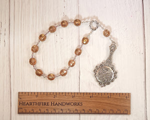 Aglaia Pocket Prayer Beads: Greek Goddess, Grace (Charis, Kharis) of Beauty