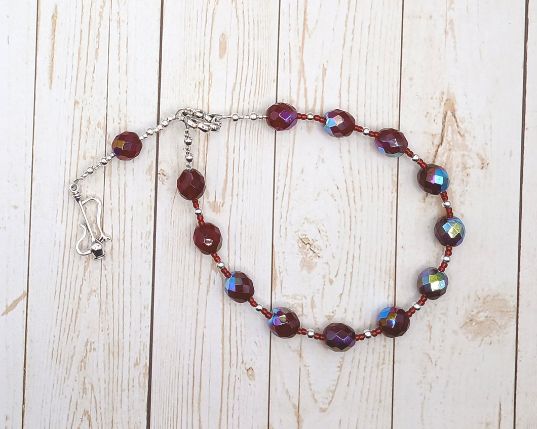 Akeso Pocket Prayer Beads: Greek Goddess of Healing and Curing, Goddess of Many Remedies