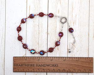 Akeso Pocket Prayer Beads: Greek Goddess of Healing and Curing, Goddess of Many Remedies