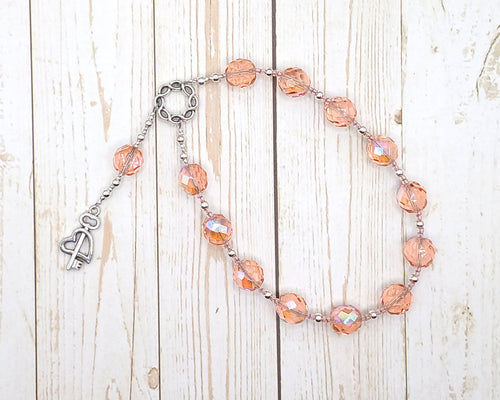 Anteros Pocket Prayer Beads: Greek God of Love Requited & Returned, Companion of Aphrodite and Eros