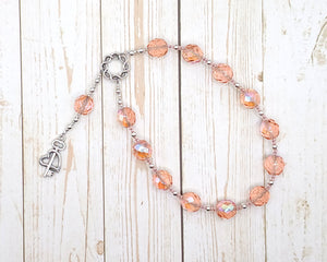 Anteros Pocket Prayer Beads: Greek God of Love Requited & Returned, Companion of Aphrodite and Eros