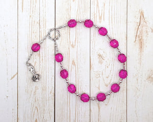 Aphrodite Pocket Prayer Beads with Venus Rising from the Sea: Greek Goddess of Love and Beauty