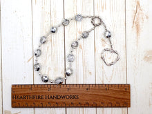 Aphrodite Pocket Prayer Beads with Barbed-wire Heart: Greek Goddess of Love and Beauty
