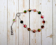 Aphrodite Pocket Prayer Beads in Pink and Green Mashan Jade: Greek Goddess of Love and Beauty