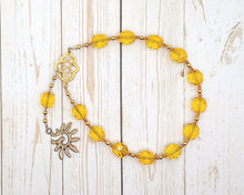 Apollo Pocket Prayer Beads with Sun: Greek God of Music and the Arts, Health and Healing
