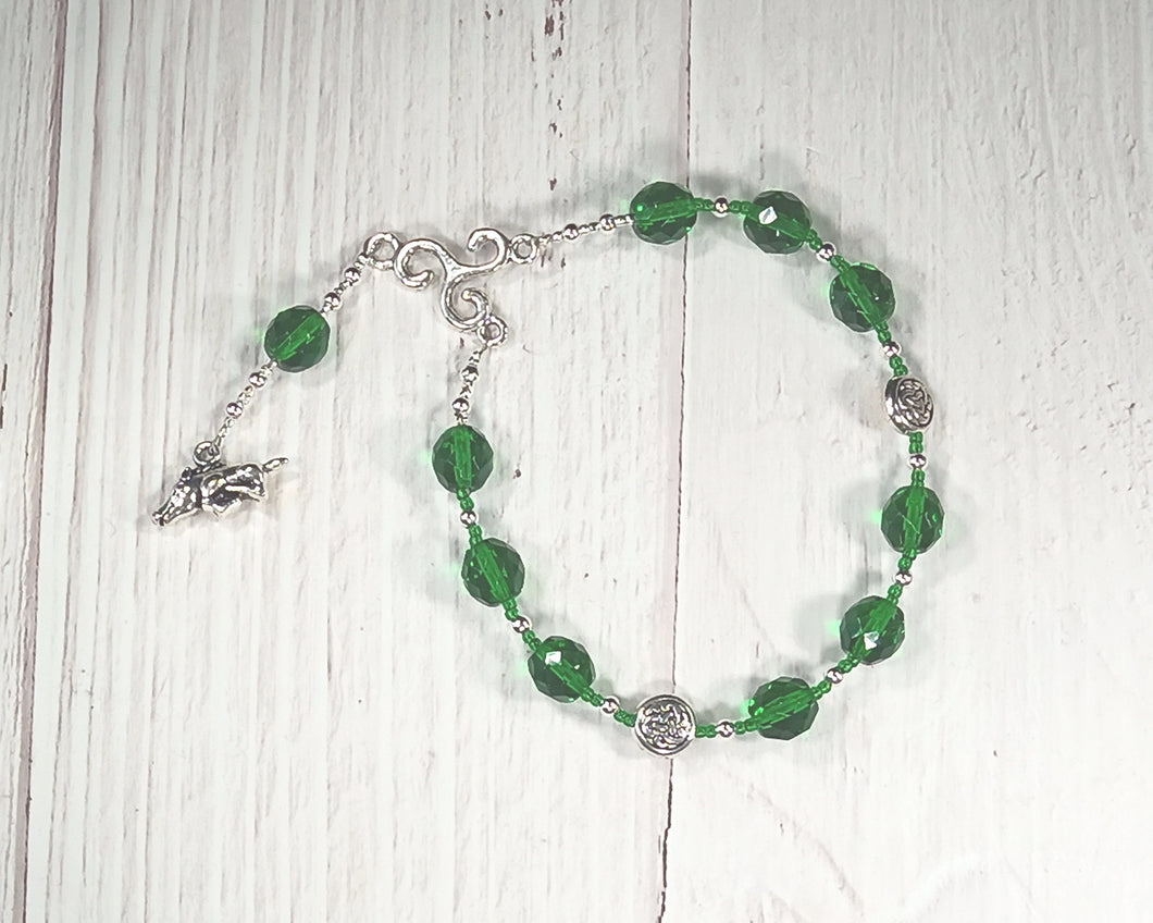 Arduinna Pocket Prayer Beads: Gaulish Celtic Goddess of the Forest