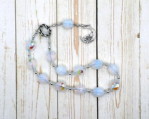Artemis Pocket Prayer Beads with Moon: Greek Goddess of  the Wild, Protector of Young Women