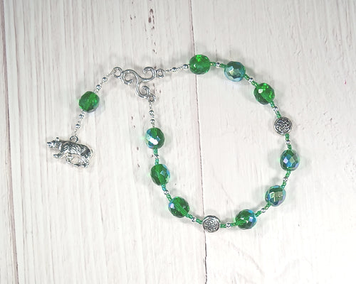 Artio Pocket Prayer Beads: Gaulish Celtic Bear Goddess
