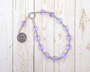 Athena Pocket Prayer Beads: Greek Goddess of Wisdom, Weaving, War