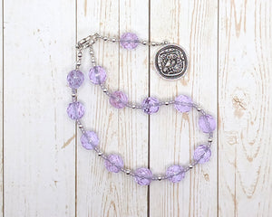 Athena Pocket Prayer Beads: Greek Goddess of Wisdom, Weaving, War