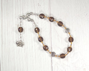Rosmerta Pocket Prayer Beads: Gaulish Celtic Goddess of Abundance and Prosperity