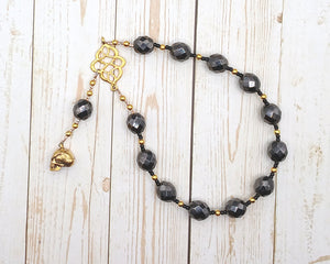 Ereshkigal Pocket Prayer Beads: Sumerian/Mesopotamian Goddess of the Underworld