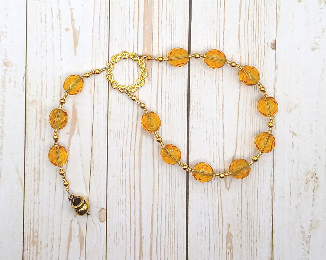 Gunnlod Pocket Prayer Beads: Norse Giantess, Guardian of the Mead of Poetry