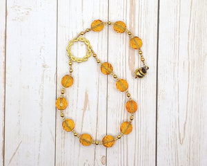 Gunnlod Pocket Prayer Beads: Norse Giantess, Guardian of the Mead of Poetry