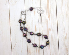 Hekate (Hecate) Pocket Prayer Beads in Purple: Greek Goddess of Magic and Witchcraft