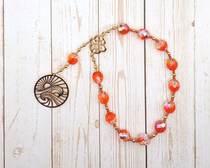 Hemera Pocket Prayer Beads: Greek Goddess of the Day, Daughter of the Night