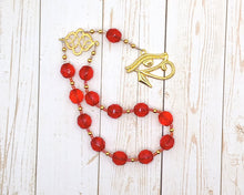 Horus the Elder (Heru-wer) Pocket Prayer Beads: Egyptian God of Battle, Protection, Prosperity