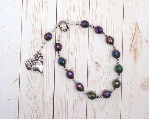 Iaso Pocket Prayer Beads: Greek Goddess of Healing, Goddess of Recovery from Illness or Injury