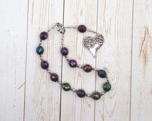 Iaso Pocket Prayer Beads: Greek Goddess of Healing, Goddess of Recovery from Illness or Injury