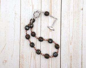 Ilmarinen Pocket Prayer Beads: Finnish God of Invention, Master of the Forge