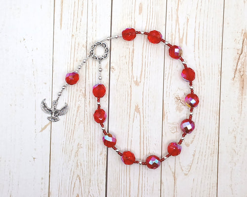 Isis (Aset) Pocket Prayer Beads: Egyptian Goddess of Magic, Wisdom, Motherhood