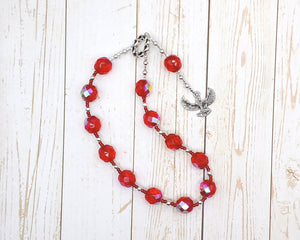 Isis (Aset) Pocket Prayer Beads: Egyptian Goddess of Magic, Wisdom, Motherhood