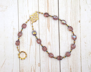 Juno Pocket Prayer Beads: Roman Goddess of Marriage, Guardian of the Community, Queen of the Gods