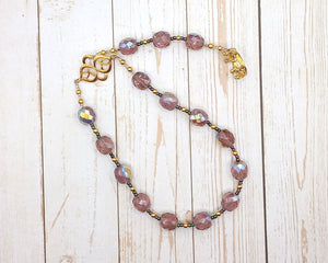 Juno Pocket Prayer Beads: Roman Goddess of Marriage, Guardian of the Community, Queen of the Gods