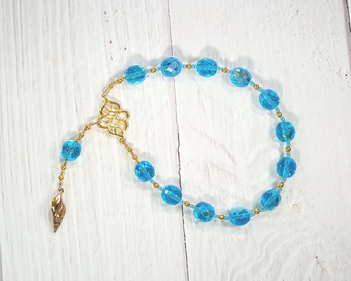 Leto Pocket Prayer Beads: Greek Goddess of Motherhood, Mother of Artemis and Apollo