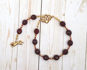 Loki Pocket Prayer Beads: Norse God of Chaos, Change, Transformation