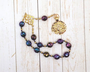 Medusa Pocket Prayer Beads: Greek Goddess, Spirit of Protection
