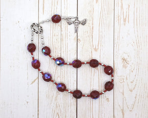 Meskhenet Pocket Prayer Beads: Egyptian Goddess of Childbirth, Creator of the Ka.