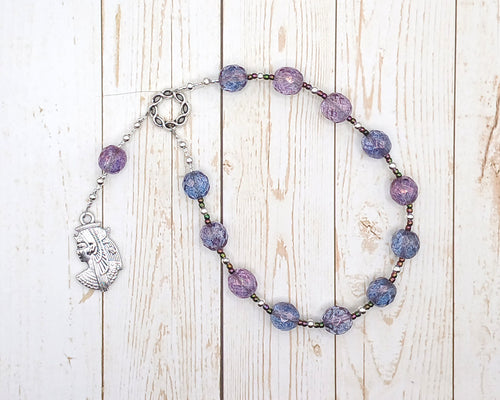 Mut Pocket Prayer Beads: Egyptian Mother Goddess, Goddess of the Heavens, Queen of Gods