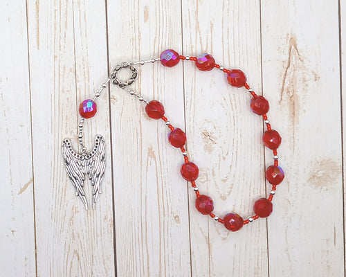 Nemesis Pocket Prayer Beads: Greek Goddess of Vengeance and Retribution