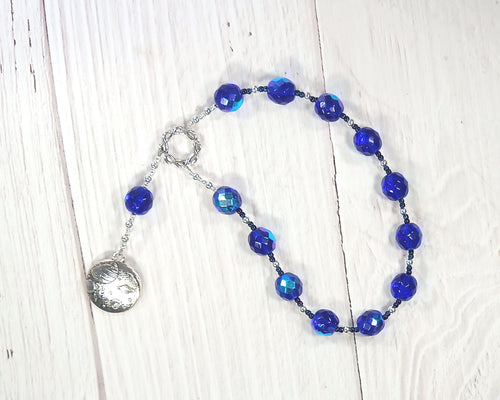 Ouranos (Uranus) Pocket Prayer Beads: Ancient Greek God of the Sky, Consort of Gaia