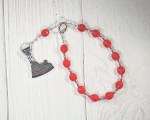 Perun Pocket Prayer Beads: Slavic God of Thunder, Fertility