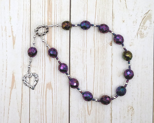 Pothos Pocket Prayer Beads: Greek God of Love and Longing, Companion of Aphrodite and Eros