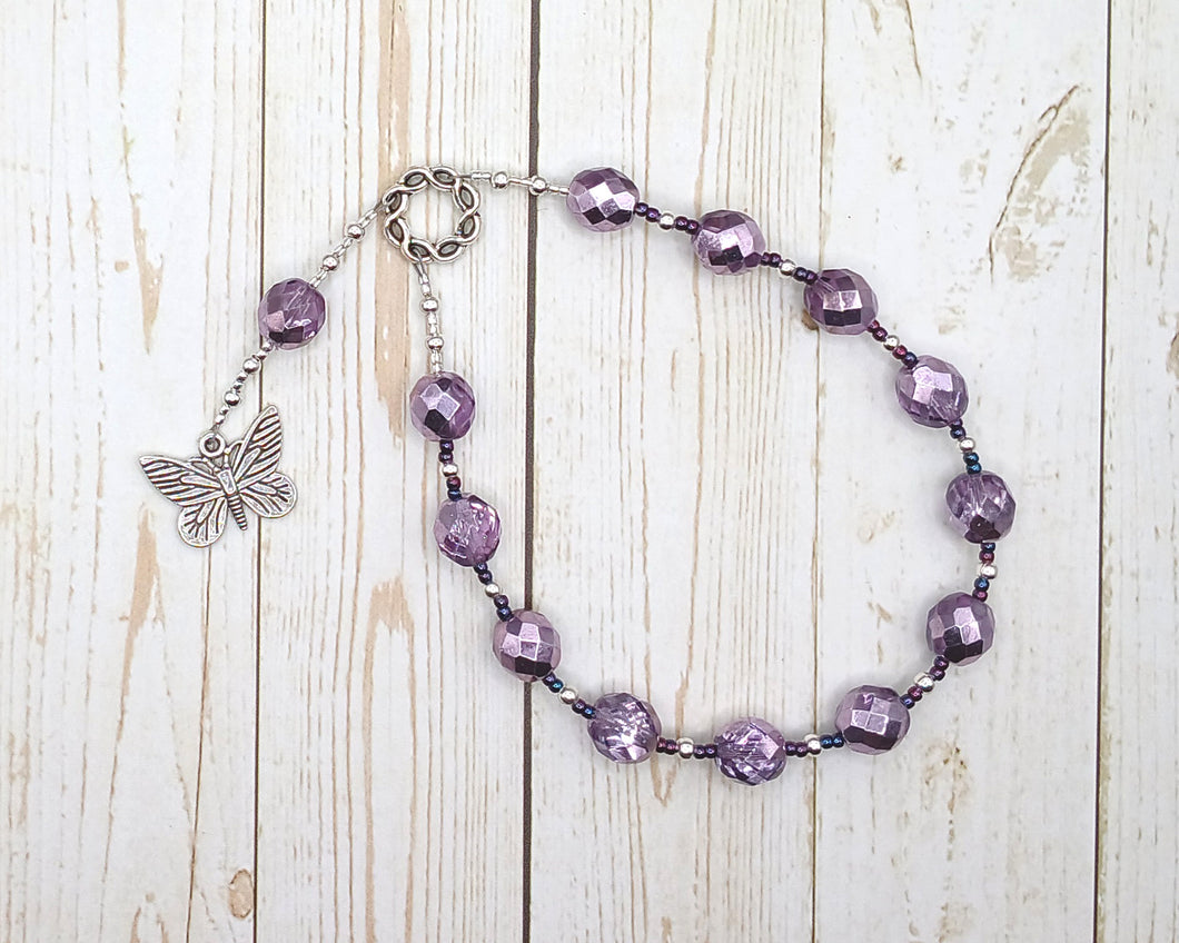 Psyche Pocket Prayer Beads: Greek Goddess of the Soul, Bride of Eros