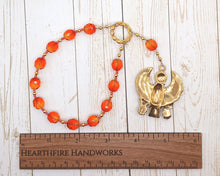 Ra (Re) Pocket Prayer Beads with Falcon: Egyptian God of the Sun