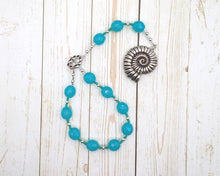 Ran Pocket Prayer Beads with Nautilus Shell: Norse Goddess of the Sea