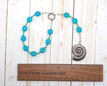 Ran Pocket Prayer Beads with Nautilus Shell: Norse Goddess of the Sea