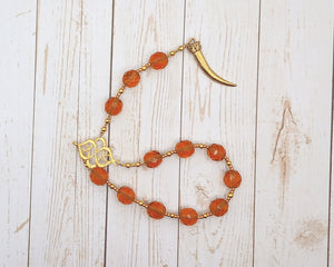 Snotra Pocket Prayer Beads: Norse Goddess of Wisdom and Diplomacy, Companion of Frigga